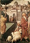 The Annunciation to Joachim and Anna by Gaudenzio Ferrari